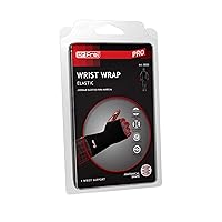 Pro Elastic Wrist Wrap Support Brace with Thumb Loop for Pain Relief or Everyday Use, Size Small