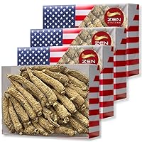 4 Boxes of Hand Selected American Ginseng Root-Small Tail (4oz/Box) 西洋参/花旗参 Panax Ginseng. Boosts Body Immunity, Energy & Stamina for Man & Women (16 Oz. (Pack of 4))