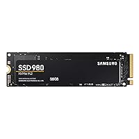 Samsung (MZ-V8V500B/AM) 980 SSD 500GB - M.2 NVMe Interface Internal Solid State Drive with V-NAND Technology