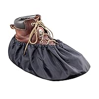 Klein Tools Unisex Adult Spring Loaded Tradesman Pro™ Shoe Covers, Large 55488, Black, Large US
