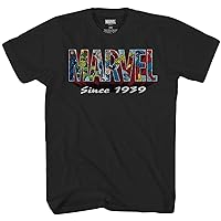 Marvel Graphic Tees Logo Mens Shirts Logo Full of Comics Since 1939 T Shirt - Cotton Shirts for Men
