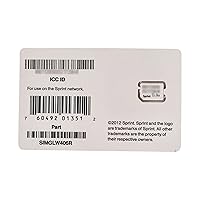 ICC ID Nano SIM Card for iPhone 5 SIMGLW406R