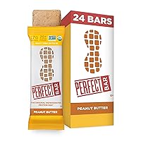 Perfect Bar Original Refrigerated Protein Bar, Peanut Butter, 2.5 Ounce Bar, 8 Count (Pack of 3)