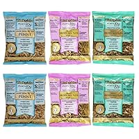 Organic Gluten-Free Brown Rice Pasta 3 Shape Variety Bundle: (2) Elbow Pasta, (2) Spirals Pasta, and (2) Penne Pasta, 12 Ounce Ea.