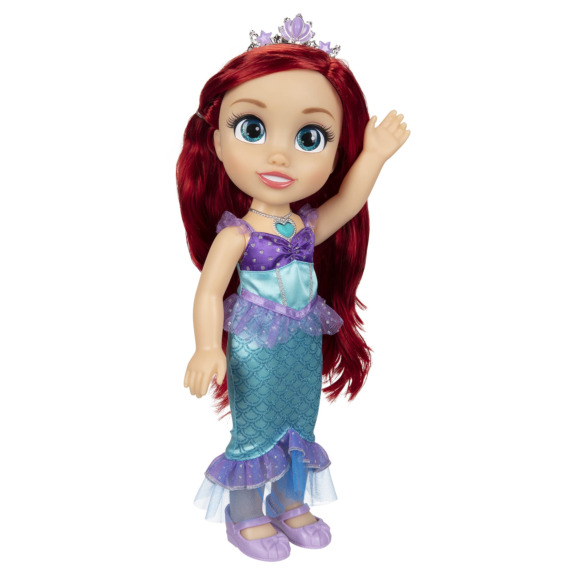 Disney Princess Ariel Doll Sing & Shimmer Toddler Doll, Sings Part of Your World [Amazon Exclusive]