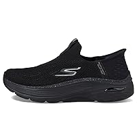 Skechers Womens Max Cushioning Arch Fit Fluidity Hands Free Slip ins
