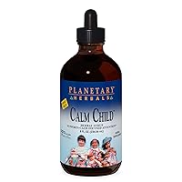 Planetary Herbals Calm Child Herbal Syrup - Includes Soothing Botanicals Chamomile, Lemon Balm, Catnip & More - 8oz