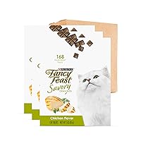 Purina Fancy Feast Limited Ingredient Cat Treats, Savory Cravings Chicken Flavor - 9 oz. Box