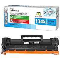 [with CHIP Compatible Toner Cartridge 134X W1340X ( 134A W1340A ) Black High Capacity 2400 Pages for HP Laserjet M209 M209dw MFP M234 M234dw M234sdw M234sdn, Doesn't Work with HP+ Printer