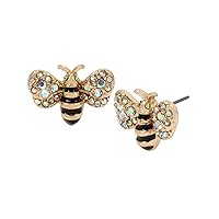 Betsey Johnson Bee Stud Earrings