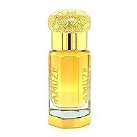 Sweet Amber, 6 ml | Premium Perfume Oil | Attar Oil | Alcohol-Free | Vegan & Cruelty-Free | by Amuze Fragrance