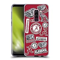 Head Case Designs Officially Licensed University of Alabama UA Collage Soft Gel Case Compatible with Samsung Galaxy S9+ / S9 Plus