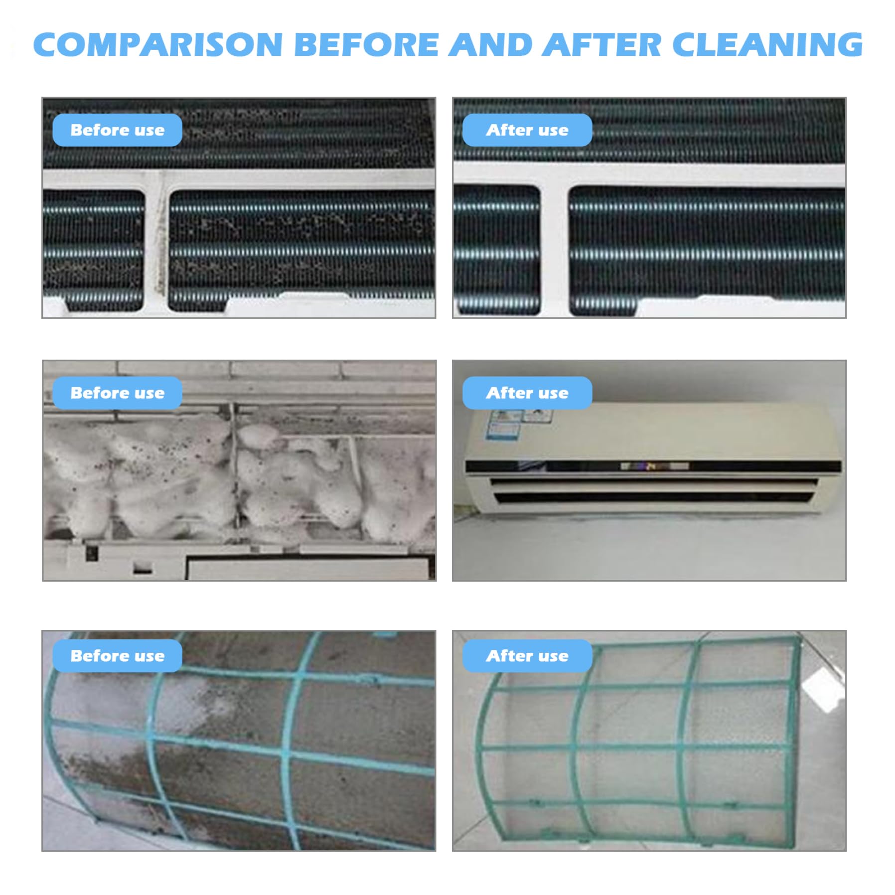 Air Conditioner Cleaning Kit, Air Conditioner Cleaning Kit for 37-45in 12PCS Waterproof Wall Mounted Air Conditioner Bag with Drain Outlet Pipe Minisplit Cleaning Kit