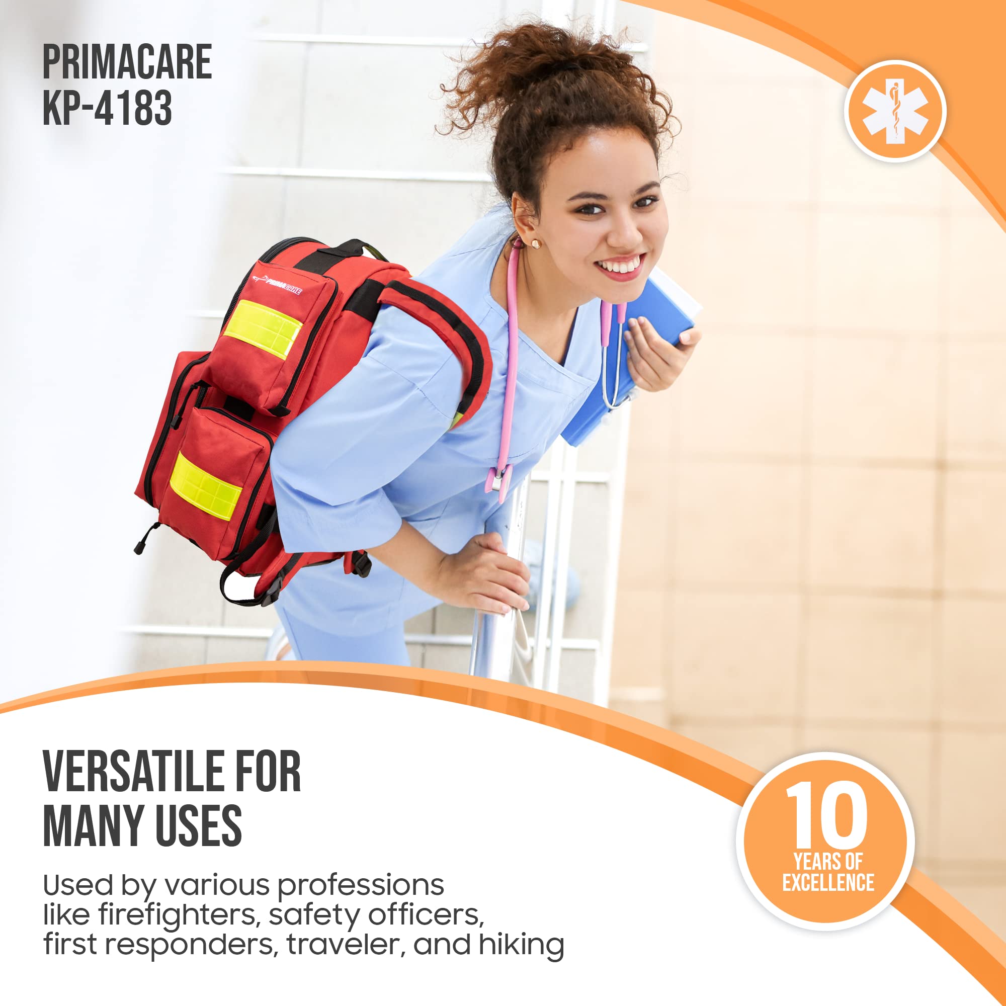 Primacare KP-4183 Trauma Emergency Medical Supplies Tactical 17