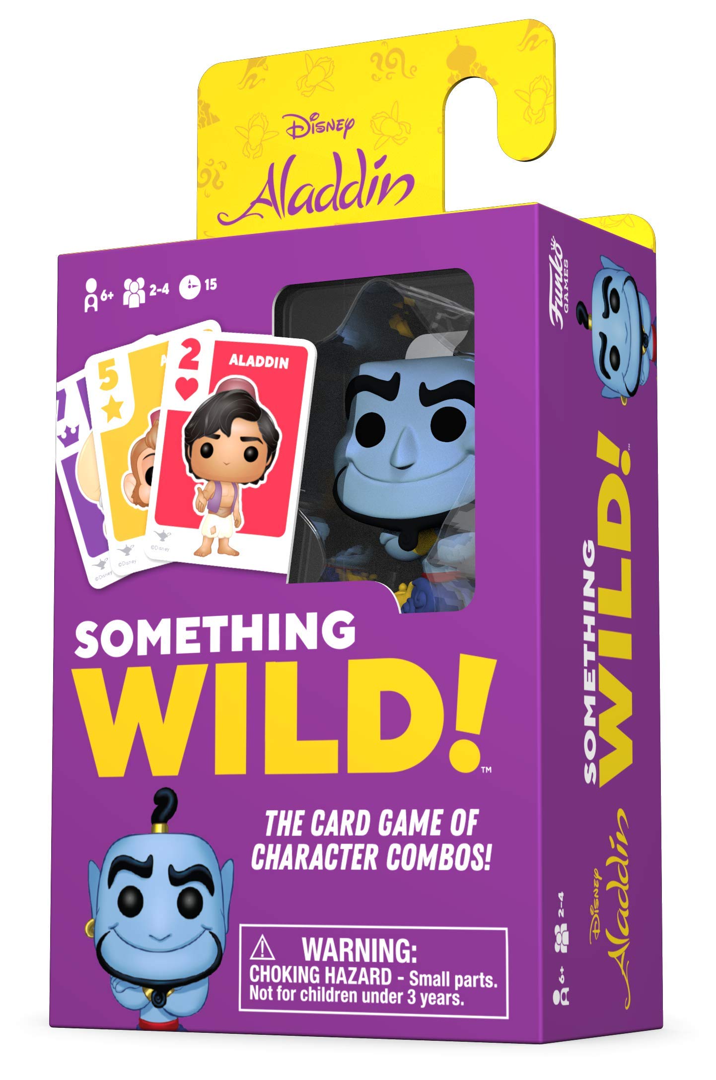 Funko Something Wild! Disney Aladdin - Genie Card Game - Christmas Stocking Stuffer