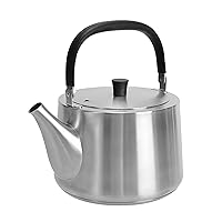 Dr.HOWS Deluxe Stainless Steel Tea Kettle Stovetop 3.5L, Tea Pot Food Grade Stainless Steel & Folding Silicon Handle, Easy to Clean Suitable for All Heat Sources
