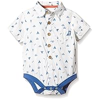 Organic Baby Boy Clothes - Camping Body-Shirt, 18-24 Months / 2-3 Years Old