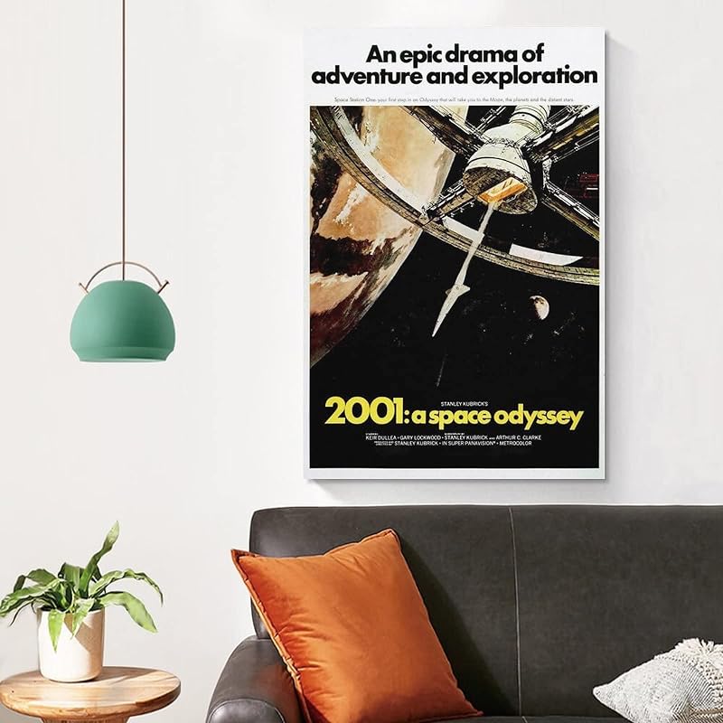 Mua 2001 Space Travel Classic Science Fiction Movie Poster Canvas ...
