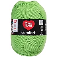 RED HEART MlonGrn Comfort Yarn, Melon Green