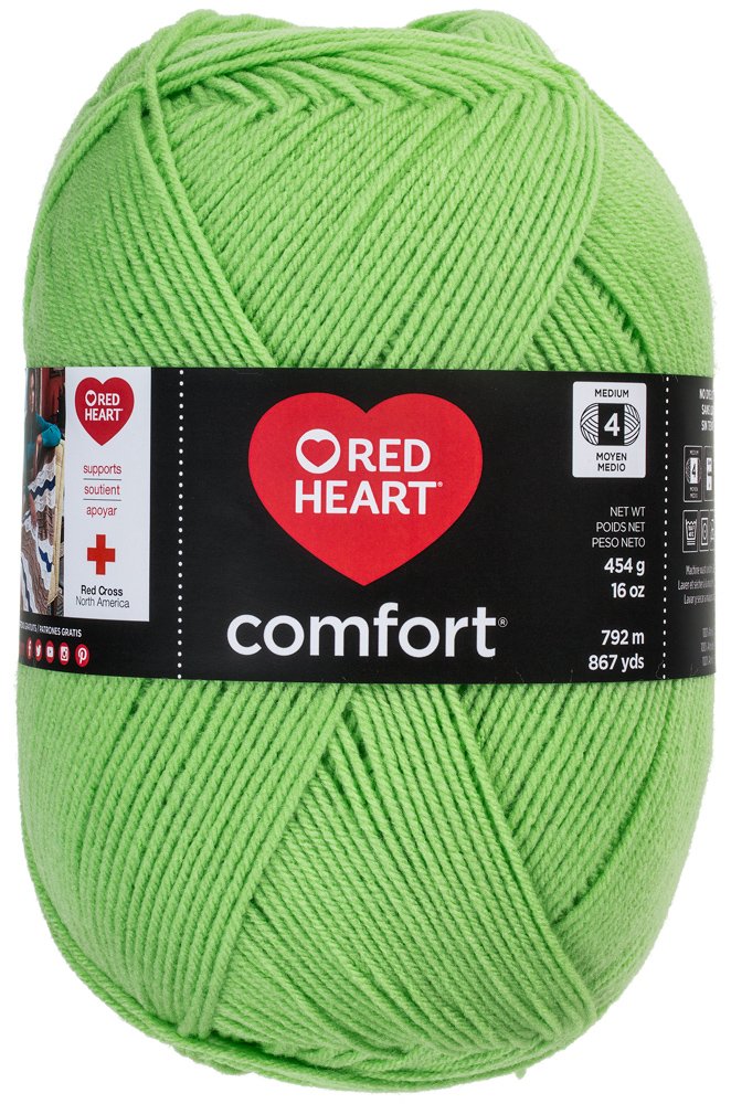 Red Heart MlonGrn Comfort Yarn, Melon Green