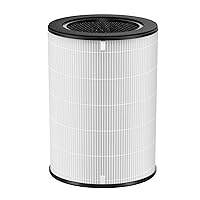 AP-T45 AP-T40FL HEPA Replacement Filter Compatible with 1461901 Homedics Total Clean 5-in-1 Air Purifier, AP-T45, AP-T45WT, AP-T40, AP-T40WT, AP-T43-WT, AP-T40FL H13 True HEPA Filter, 1461901 Filter