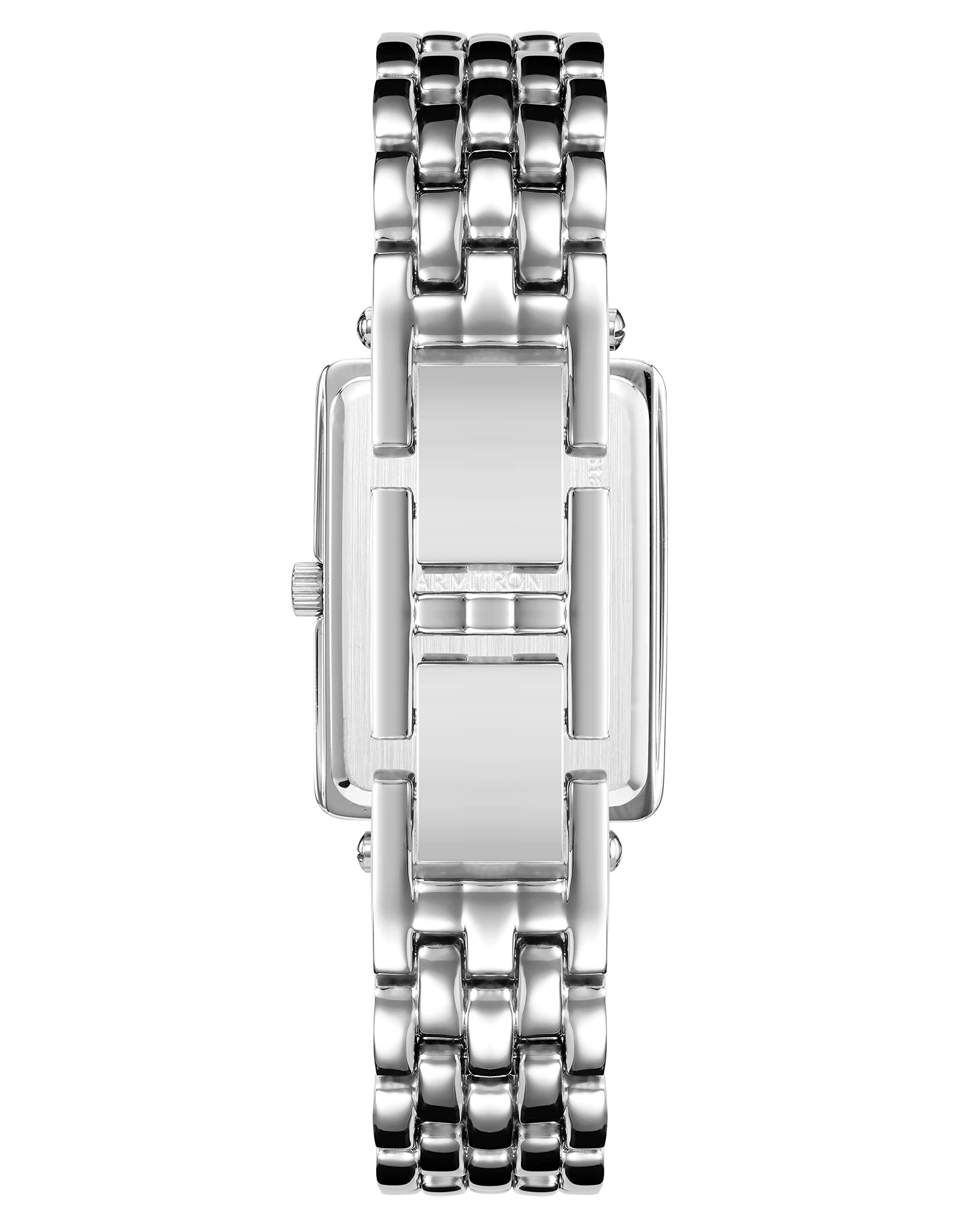 Armitron Women's Rectangular Genuine Diamond Dial Bracelet Watch, 75/5769