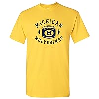 NCAA Football Block, Team Color T Shirt, College, University