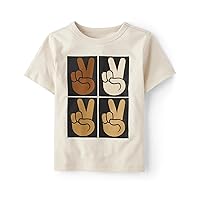 The Children's Place baby boys All American Boy Short Sleeve Graphic T Shirt