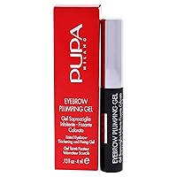 PUPA Milano Eyebrow Plumping Gel - Instant Grooming And Shaping - Fill And Volumize With Ease For Beautiful, Thick Brows - All Day Hold - Sculpt Your Arches With Precision - 002 Brown - 0.13 Oz