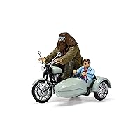 Corgi Harry Potter & Hagrid Motorcycle and Sidecar Deathly Hallows Fit The Box Scale Diecast Display Model CC99727