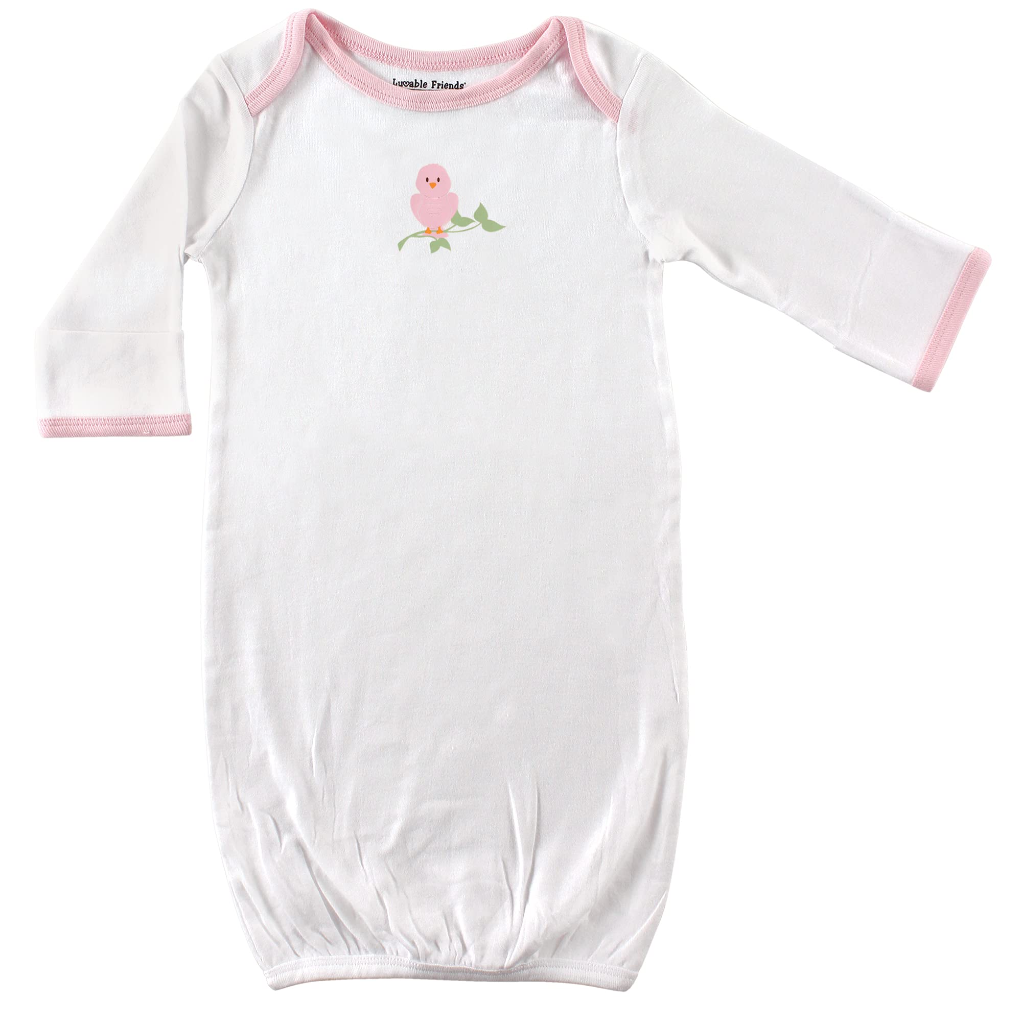 Luvable Friends Baby Girls' Cotton Gowns