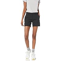 Amazon Essentials Women's Stretch Woven 5 Inch Outdoor Hiking Shorts with Pockets