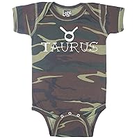 Taurus Zodiac Sign Baby Boy Bodysuit Infant