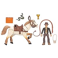 Worlds of Adventure with Horse Action Figure Set, 2.5-inch, Action Figures for Kids Ages 4 and Up