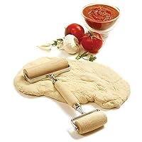 Norpro Wood Pastry/Pizza Roller 4.25in/10.5cm