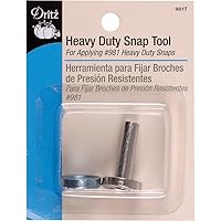 Dritz 981T Heavy Duty Snap Fasteners Tool, Metal