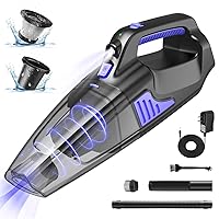 Handheld Vacuum Cordless 12Kpa 150W Strong Suction Car Hand Held Vacuum Cleaner Rechargeable with Large-Capacity Battery,3H Fast Charge,Small Portable Vacuum for Home/Car/Pet Hair