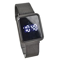 SL10384BB Quartz Sensor Watch Mens Wrist Watch Stainless Steel Band