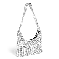 Evening Bag Clutch Purses for Women, Rhinestones Purse, Sparkling Envelope Evening Bag with Detachable Chain