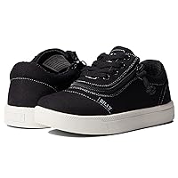 BILLY Footwear Kids MDR Short Wrap Low Top Sneakers for Little, and Big Kids - Man-Made Upper with Functional Laces, and Zippered Closure
