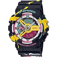 Casio Men's Analogue-Digital Quartz Watch with Plastic Strap GA-110LL-1AER