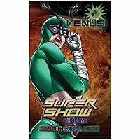 Supershow Cosmic Crusader: Venus - Wrestling Card and Dice Game. SRG Structure Deck. Ages 12+, 2-6 Players, 10 Min Game Play
