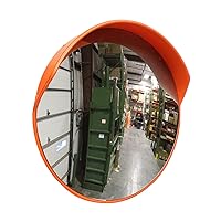 BISupply Safety Convex Mirror – 23 Inch Large Round Outdoor Mirror Blind Spot Mirror for Driveways, Stores, and Office