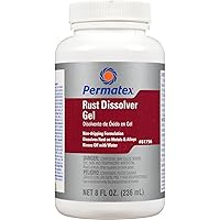 Permatex 81756 Rust Dissolver Gel, 8 oz. , Red