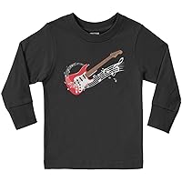 Threadrock Little Boys' Electric Guitar Toddler L/S T-Shirt