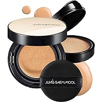 [JUNGSAEMMOOL OFFICIAL] Essential Skin Nuder Cushion (Medium) | Refill Included | Natural Finish | Buildable Coverage | Makeup Artist Brand | Cream Foundation [JUNGSAEMMOOL OFFICIAL] Essential Skin Nuder Cushion (Medium) | Refill Included | Natural Finish | Buildable Coverage | Makeup Artist Brand | Cream Foundation