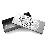 Kingsford Stainless Steel Smoker Box for Grill | Smoking Box for All Grills | Heavy Duty BBQ Accessories | Easy Way to Turn Any Grill Into A BBQ Smoker