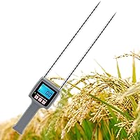 Huanyu Hay Moisture Meter TK100 Multifunctional Fibre Moisture Meter 0-80% Probe Humidity Tester Portable Water Content Analyzer for Tea Corn Straw Bran Soybean Meal Grains Chinese medicine