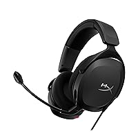 HyperX Cloud Stinger 2 Core – PC Gaming Headset, Lightweight Over-Ear Headset with mic, Swivel-to-Mute mic Function, DTS Headphone:X Spatial Audio, 40mm Drivers,Black