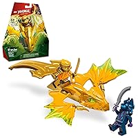 LEGO NINJAGO Arin’s Rising Dragon Strike Toy, Ninja Action Figure Playset with Arin Minifigure, Building Ninja Battle Toy Set for Kids, Gift Idea for Boys and Girls Aged 6 Years Old and Up, 71803
